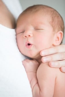 Peaceful Slumber of a Newborn